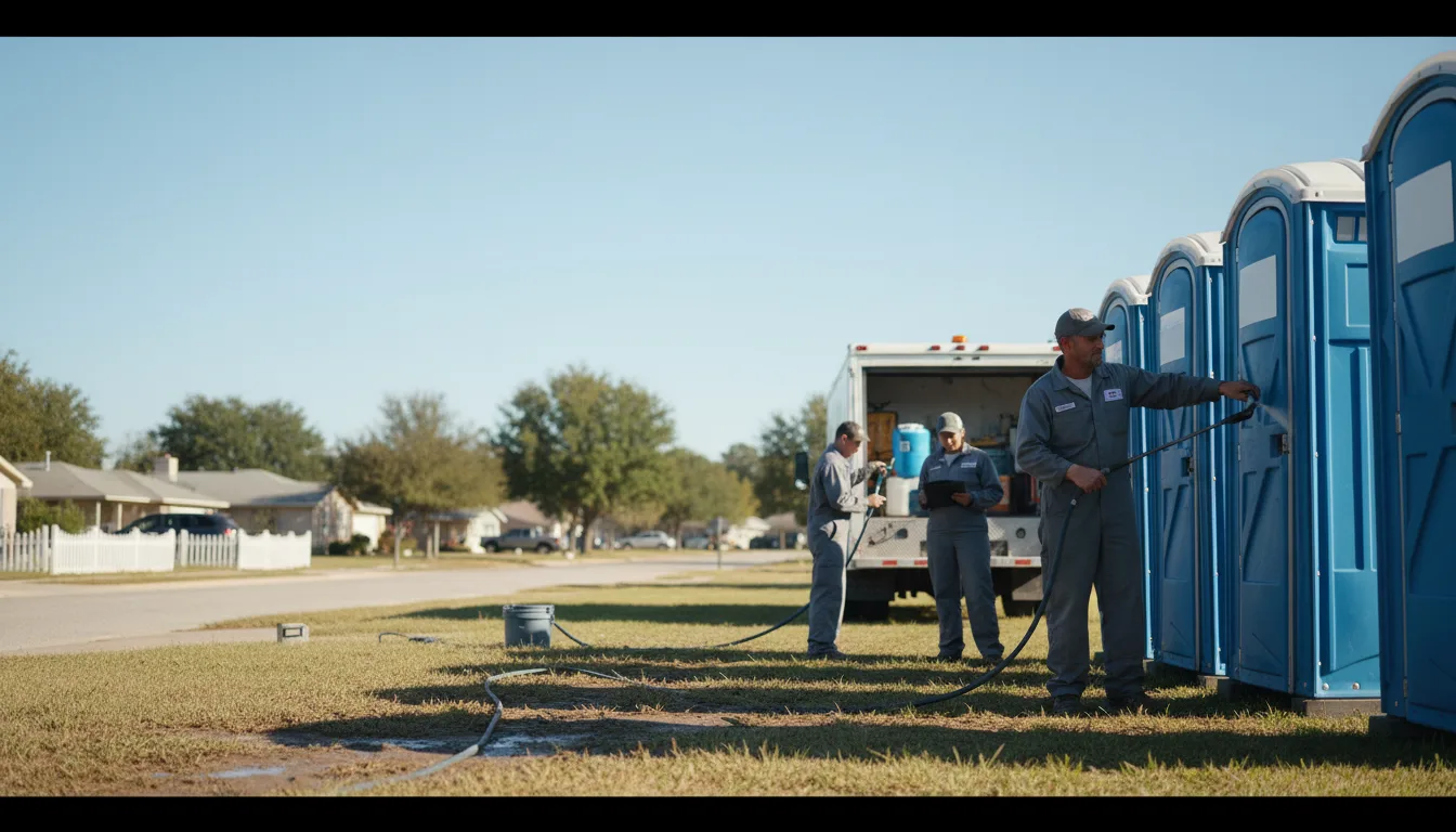 Long-Term Portable Toilet Rental in Ogden, KS near me